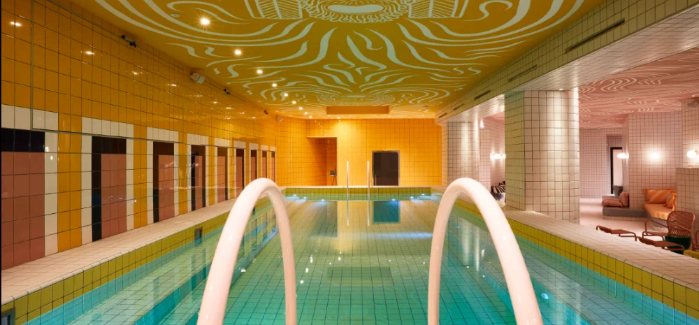 Indoor Swimming Pool view of Mama Shelter Hotel Rome, Italy